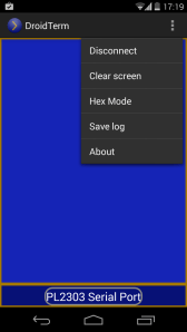 DroidTerm v3.0 USB Serial Port for Android | felhr85